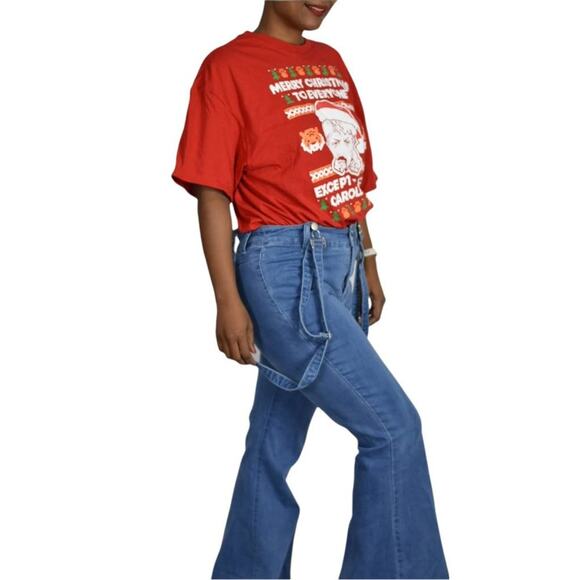 Tiger King Ugly Christmas Tee Carole Tacky Santa Holiday T-Shirt Size XL Unisex - Picture 7 of 12